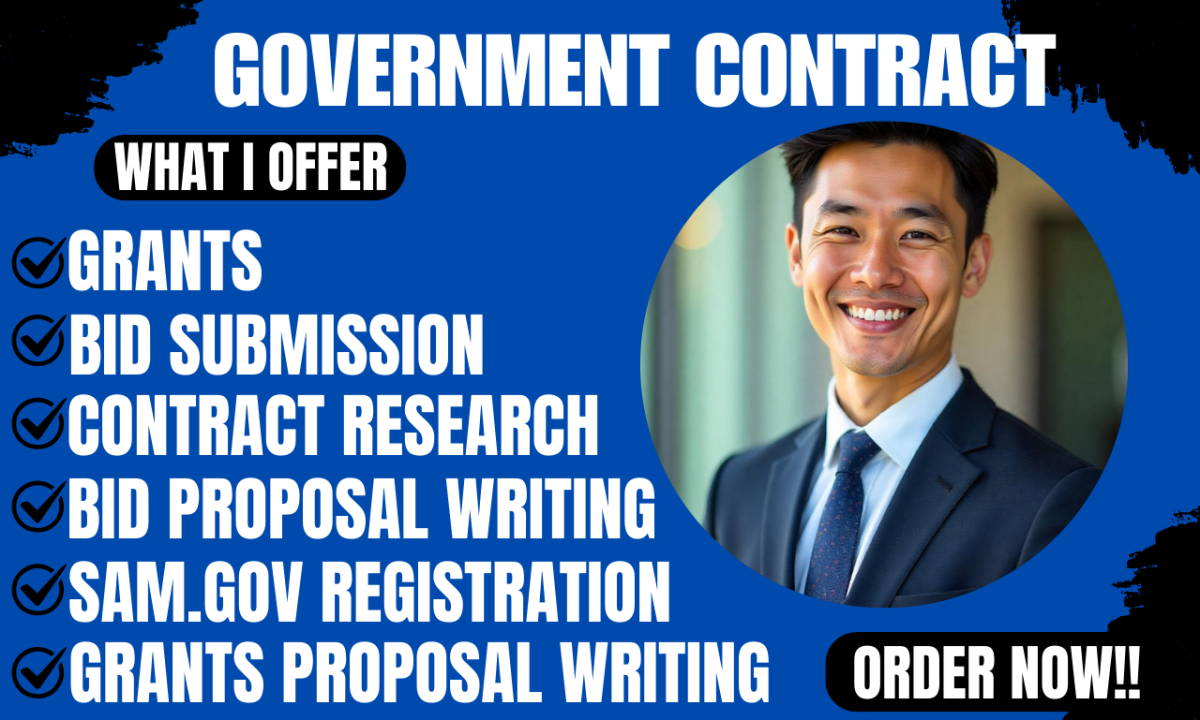 Write Your RFP, RFQ, Bid Proposal, or Government Contract