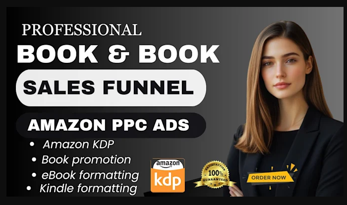 I Will Handle Your Amazon KDP Book Publishing, ISBN, Book Formatting, KDP Ads, and eBook Promotion