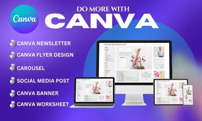 I Will Create Stunning Websites Using Canva, Framer UI/UX, Figma to Webflow, and Redesign Landing Pages