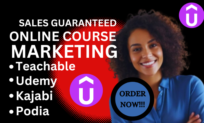 I Will Launch Converting Udemy Course Promotion, Online Course Sales, Thinkific, Kajabi