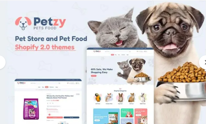 I Will Build a Sleek Pet Shopify Store, Pet Care Website, Pet Feed Store, and Pet Travel Website