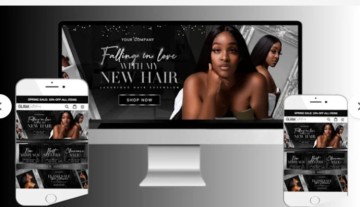 I Will Build a Wix Hair Extension Website, Wix Hair Product Store, and Hair Care Shopify Store