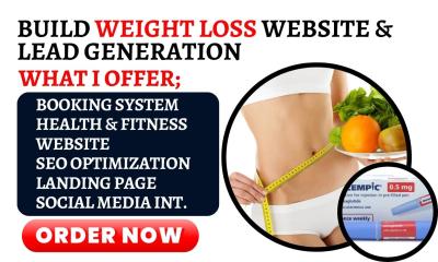 I Will Generate Exclusive Weight Loss Leads with a Customized Landing Page and Website