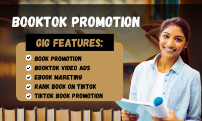 Do Viral BookTok Videos, Book Promotion Ads, Audiobook and eBook Ranking