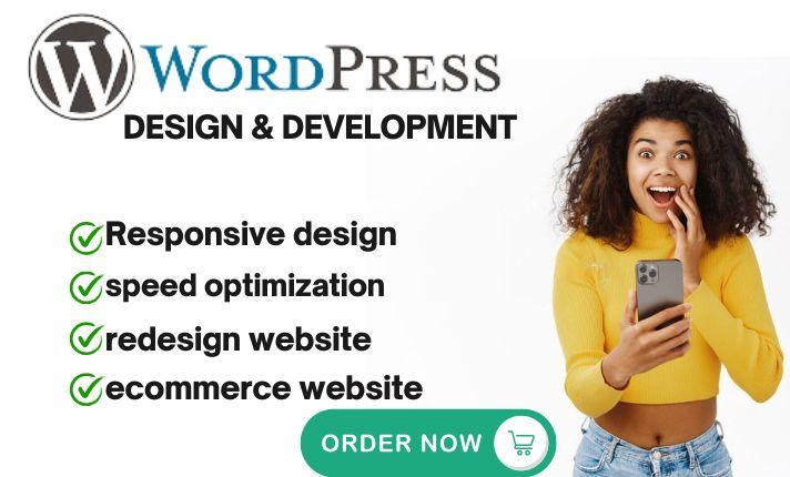 I Will Create Divi WordPress Website Design or Redesign Business Website Development