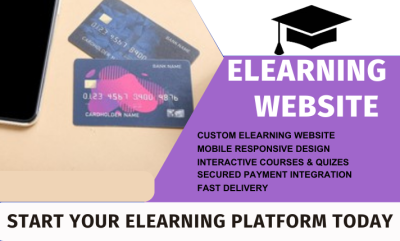 I Will Create an E-Learning LMS for Your Online Course or Restaurant