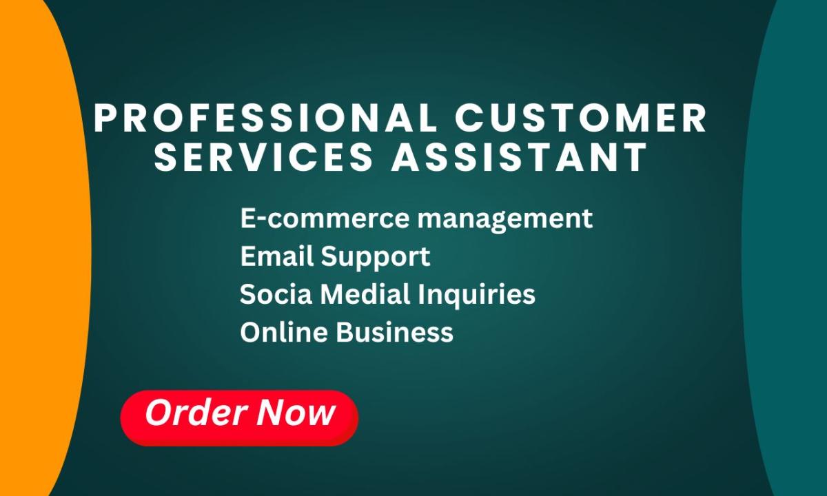 I Will Be Your Ecommerce Virtual Assistant for Customer Support