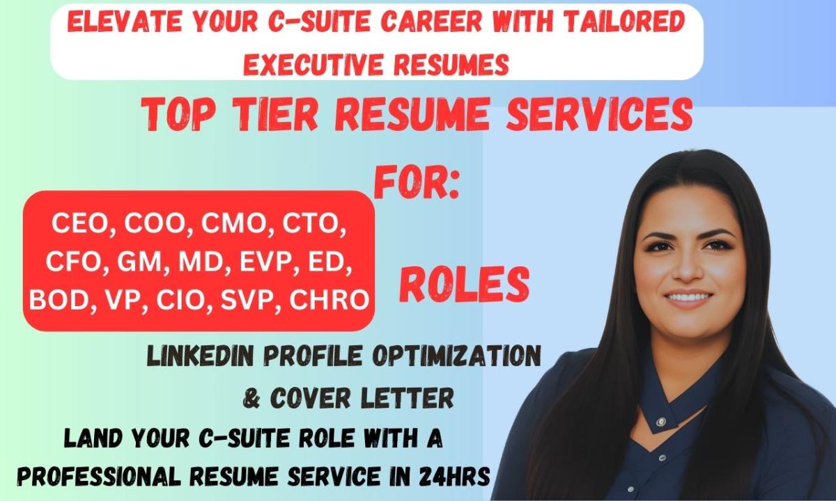 Write Executive Resume & Federal Resume Writing for USAJOBS in 24hrs to Land Your Job