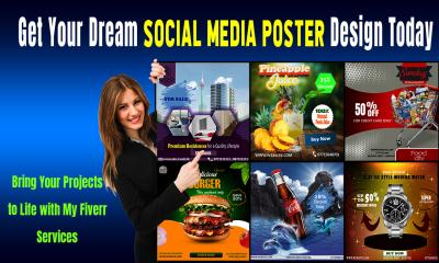 Professional Social Media Poster Design Services