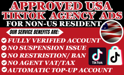 USA TikTok Agency Account Setup: US TikTok Ads Manager for Non-US Residents