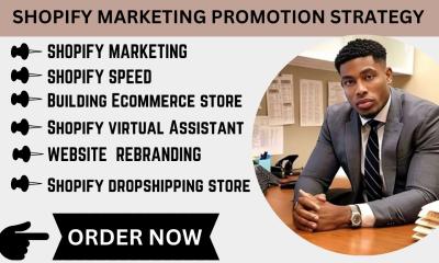 I Will Promote Your Shopify Store to Boost Sales with Effective Marketing and Sales Funnels