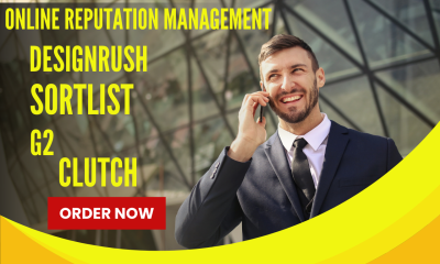 I Will Boost Your Online Reputation with Clutch, G2, DesignRush, and Sortlist