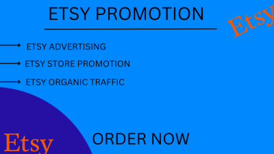 I Will Do Organic Etsy Store Promotion to Increase Etsy Traffic