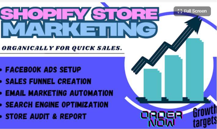 I Will Boost Your Complete Shopify Marketing Sales Funnel to Get Sales