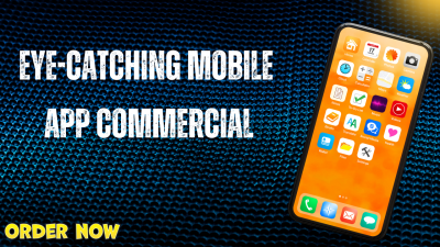 I Will Create Eye-Catching Mobile App Promo Video & App Explainer Commercial