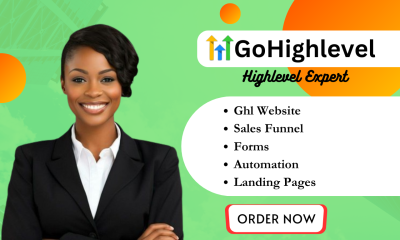 I Will Build GoHighLevel Webinar, GHL Automation, and GHL Sales Funnel