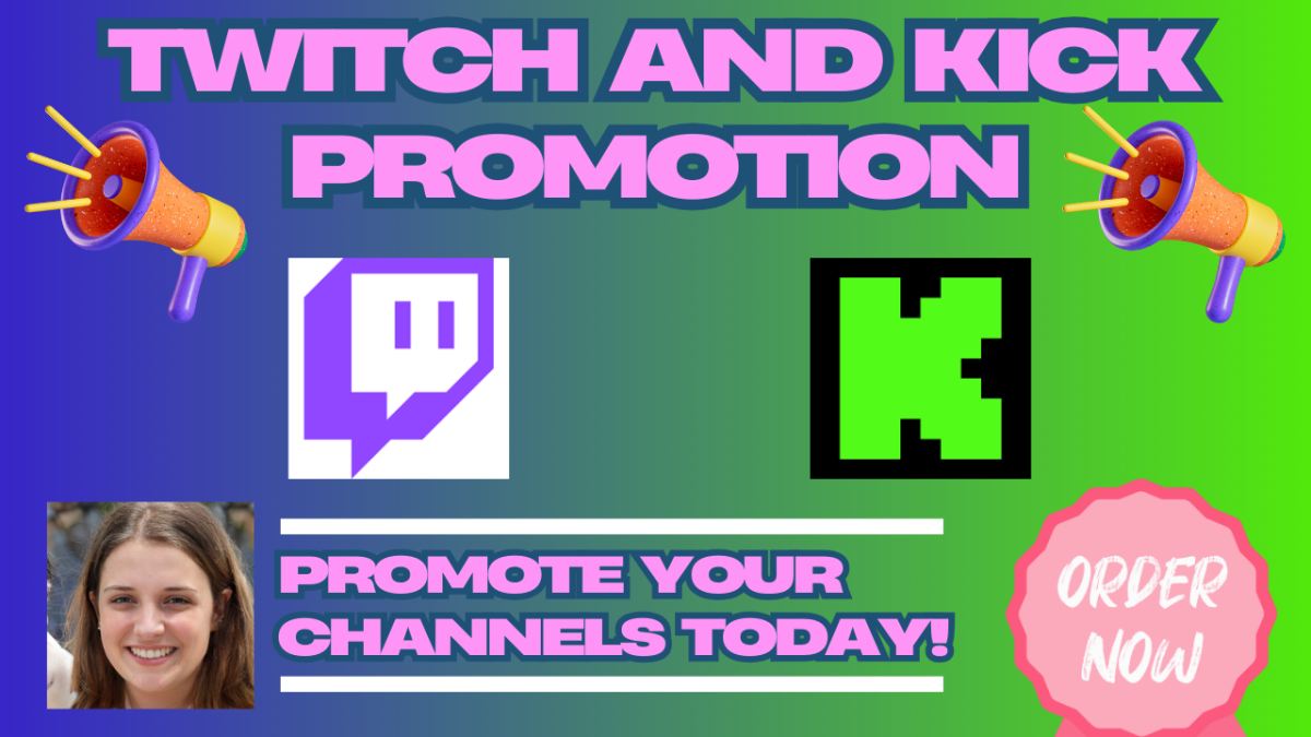 Promote Your Twitch Channel & Kick Streams with Custom Discord Banner Design