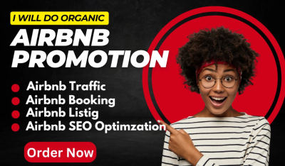 I Will Do Airbnb Promotion, Airbnb Marketing, Airbnb Listing, and Traffic for VRBO