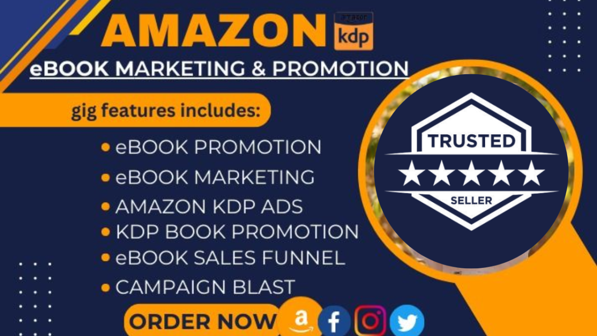 I Will Do Viral Book Promotion, eBook Marketing, Amazon KDP eBook Promotion