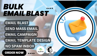 I Will Execute a Profitable Email Campaign with Bulk Email Blasts