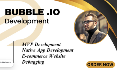 I Will Be Your Bubble.io App Developer, Bubble MVP, Bubble SaaS Developer