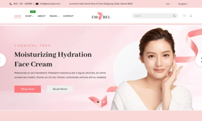 I Will Create a Body Cream Ecommerce Website, Body Lotion, Brightening Dropshipping Store