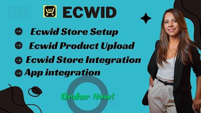 I Will Build and Design, Redesign Your Ecwid Website