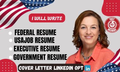 I Will Craft a Standout Federal, USAJOBS, and Executive Resume for Your Job Search