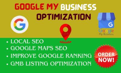 I will do gmb optimization to rank higher on google maps and boost local seo