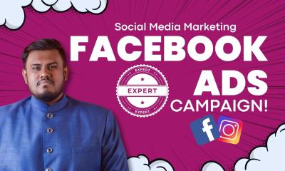 I will setup facebook ads campaign and instagram marketing fb ad