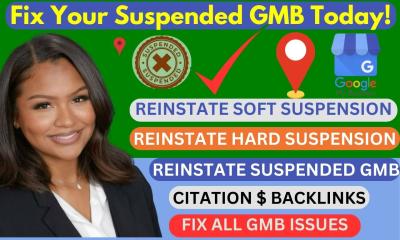 reinstate gmb and fix suspended gmb