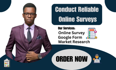 I will conduct your online survey with up to 500 real respondent and fill online survey