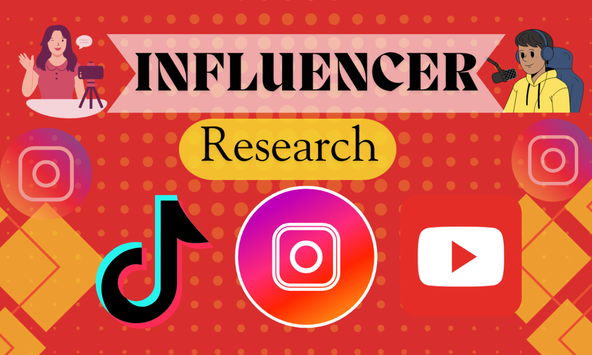 I will do influencer list influencer research influencers outreach