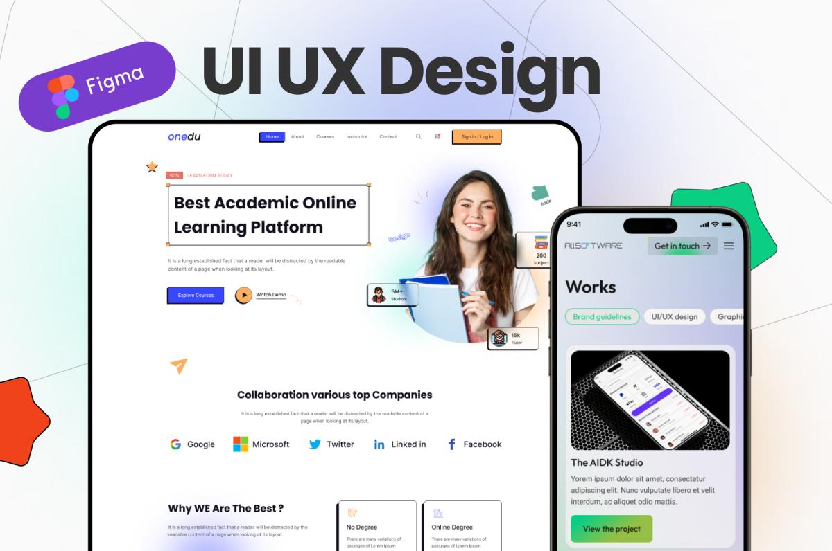 I will do UI UX design for websites mobile apps pos and dashboard