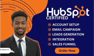 I will build hubspot website hubspot crm hubspot setup hubspot sales