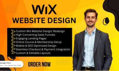 I will do wix website redesign wix website design wix website wix to wordpress