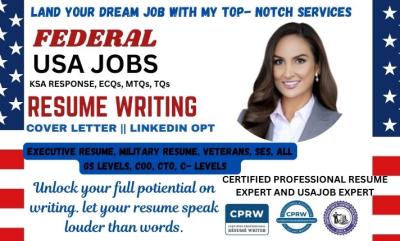 I Will Write ATS Software Engineering Resume, Federal Resume & Tech Resume Writing
