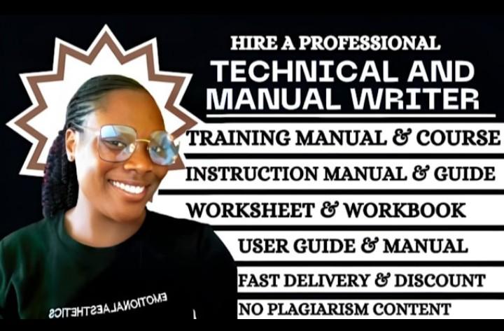Will Create & Edit Instruction Training Manual, User Guide, Workbook, Digital Brochure for Thinkific