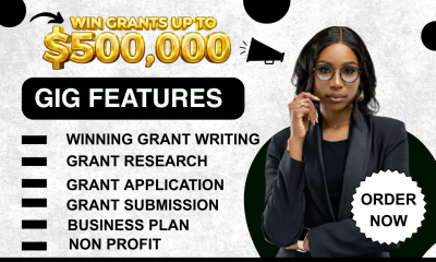 I Will Write Winning Grant, Proposal, Grant Research, Business Plan, Non-Profit