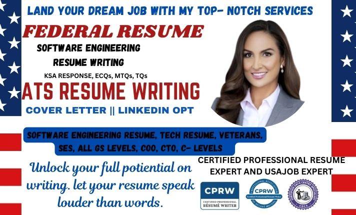I Will Write Professional Executive Resumes for USAJobs and Cover Letters