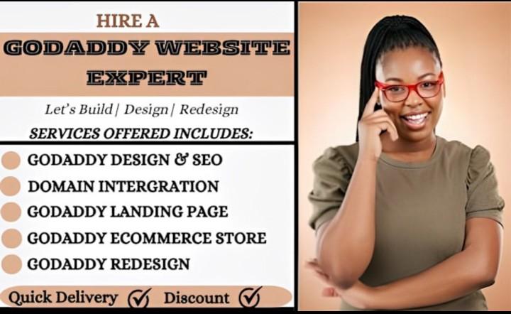 Will Do GoDaddy Website Design & Redesign for Your Needs
