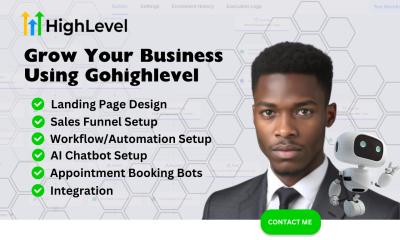 GoHighLevel Workflow, Chatbot, Landing Page, and Sales Funnel Expert