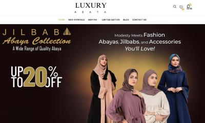 I Will Create a Stunning Ramadan Clothing Website for Abayas, Hijabs, Scarves, and Muslim Wear