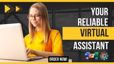 I Will Be Your Reliable Personal and Executive Administrative Virtual Assistant
