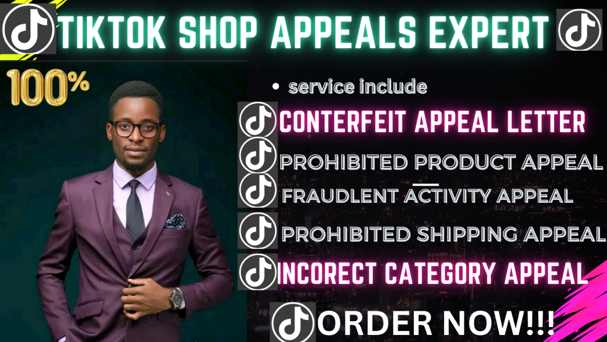 I Will Remove TikTok Shop Violation, Handle TikTok Suspension Appeal, and Ensure TikTok Shop Reinstatement