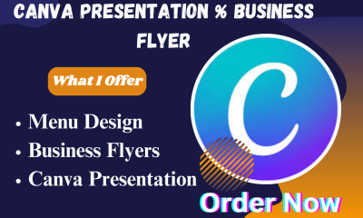 I Will Create a Professional Canva Presentation for Your Business