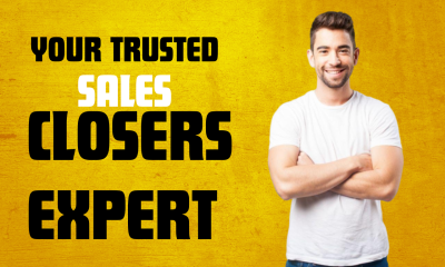 I Will Be Your Sales Closer and Guarantee Online Sales Conversion