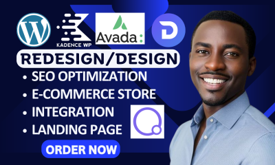 Design Responsive Carrd Website, Carrd Landing Page, Wix, GoDaddy, and Odoo Website
