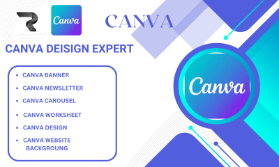 I Will Create Stunning Canva Banners, Website Backgrounds, Carousels, Worksheets, and Newsletters