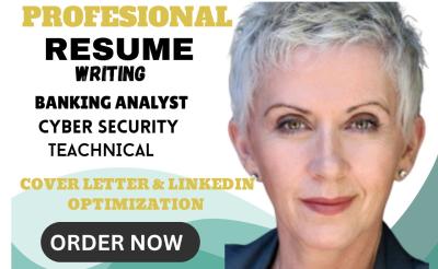 Create Professional Resumes for IT Professionals and Cybersecurity Experts